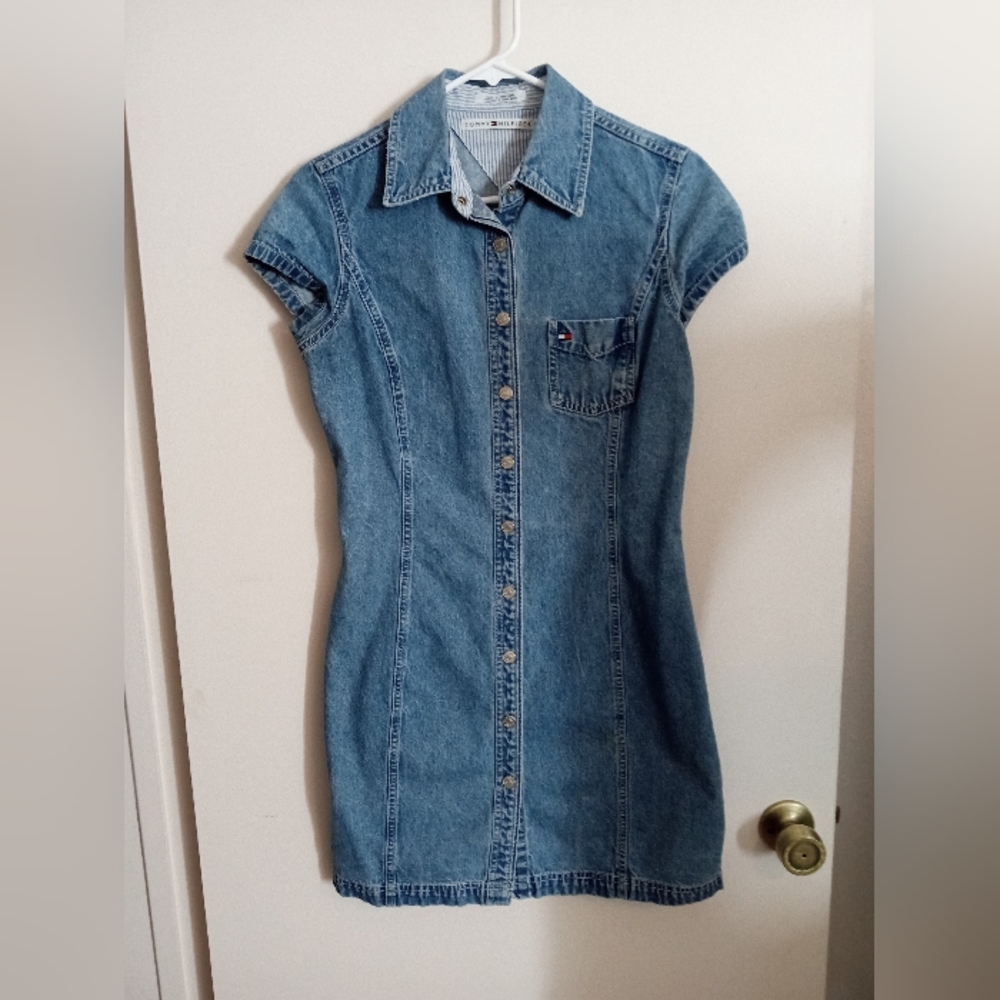 Tommy Hilfiger vintage light denim dress
